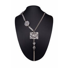 Колье OTOKODESIGN, серебристый
