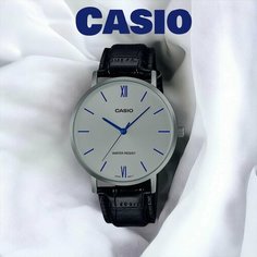 Наручные часы CASIO, белый, синий