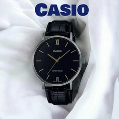 Наручные часы CASIO, золотой, черный