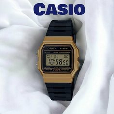 Наручные часы CASIO, золотой, черный