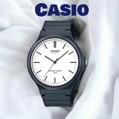 Наручные часы CASIO, белый, черный