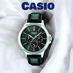 Наручные часы CASIO, серый, черный