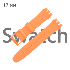 Ремешок swatch, фактура матовая, оранжевый