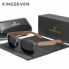Солнцезащитные очки KINGSEVEN, коричневый