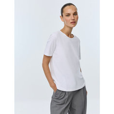 Футболка Sela Kris Regular fit, размер XS INT, белый