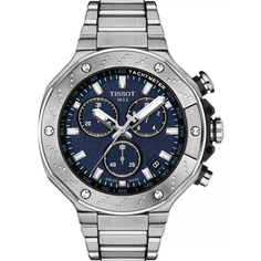 Наручные часы TISSOT T-Sport, синий, серебристый