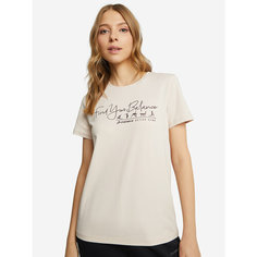 Футболка Demix, размер 42, кремовый