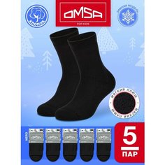 Носки Omsa размер 35-38 (20-22), , черный