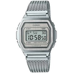 Наручные часы CASIO Vintage, серебряный