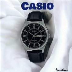 Наручные часы CASIO, серый, черный