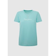 Футболка Pepe Jeans, размер S, голубой