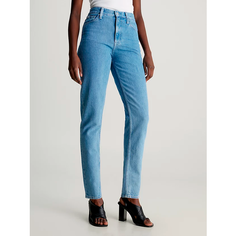 Джинсы мом Calvin Klein Jeans, размер 26/32, синий