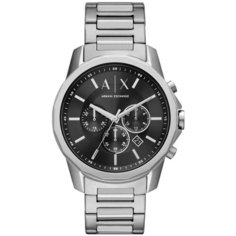 Наручные часы Armani Exchange Banks, серебристый/черный