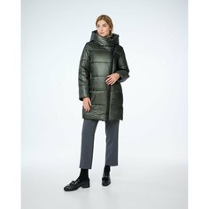 Пальто DIXI COAT, размер 46, темно-зеленый