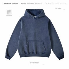 Худи OFF STREET, размер XL, , синий