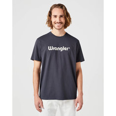 Футболка Wrangler, размер M, черный