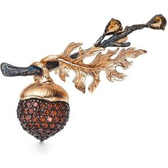 Брошь Dewi, серебро, 925 проба, кварц, фианит, раухтопаз