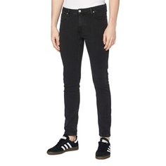 Джинсы скинни Lee, размер 33/32, washed black