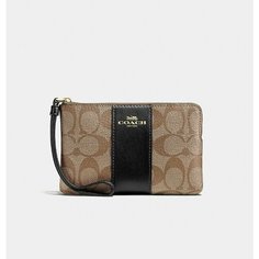 Кошелек Coach, коричневый