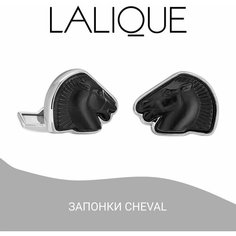 Запонки Lalique, черный 2