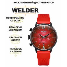 Наручные часы Welder, черный/красный