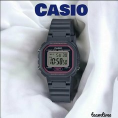 Наручные часы CASIO, черный, розовый