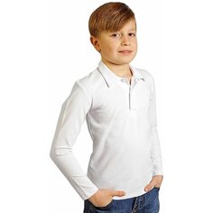 Поло RexTex Базовая коллекция, размер 44, белый