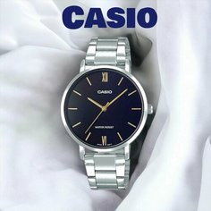 Наручные часы CASIO, черный, серый
