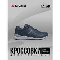 Кроссовки SIGMA, полнота 6 (RU)/ на среднюю стопу, размер 50, серый