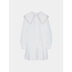 Платье Charles Jeffrey Loverboy Babydoll Fluffy Dots, размер M, белый