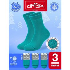Носки Omsa размер 35-38 (20-22), , бирюзовый