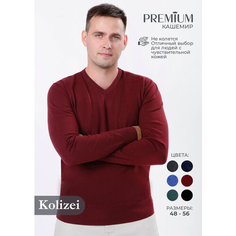 Пуловер Kolizei, размер XL, , красный, бордовый