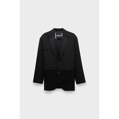Пиджак FRENKEN tux satin xxl blazer, размер 44, черный