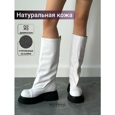Сапоги Reversal, полнота F (EU)/ на среднюю стопу, размер 39, белый
