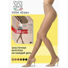 Колготки Sisi, 40 den, 10 шт., размер 5, miele