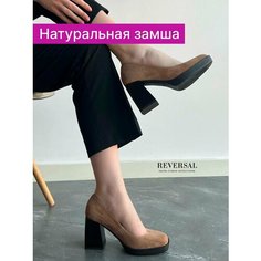 Туфли Мэри Джейн Reversal, размер 40, коричневый, черный