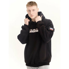 Худи LUGANG, размер XXL, , черный графика крупная