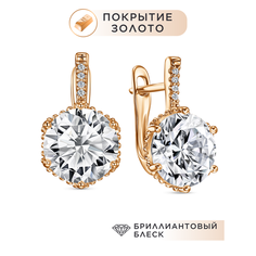 Серьги Noima, фианит, золото