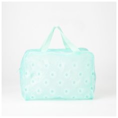 Косметичка Сима-ленд, 5.5х15х22 см, , зелeный