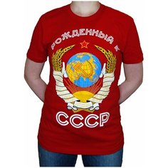 Футболка Glow Point, размер 50, красный