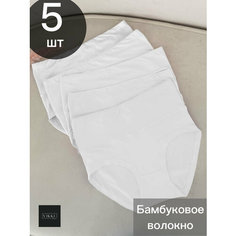 Трусы VIKKI., комплект из 5 шт., размер 50-52, белый