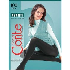 Колготки Conte elegant AVANTI 100, р.5, nero, 100 den, размер 5, чёрный