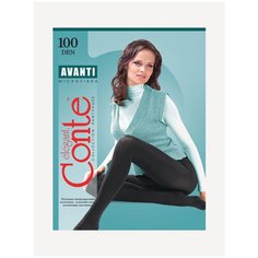 Колготки Conte elegant AVANTI 100, р.6, nero, 100 den, размер 6, чёрный