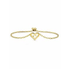 Браслет FURLA, кристалл, золотой