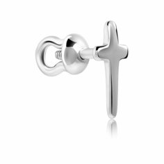 Серьга VALTERA, серебро, 925 проба, , серебристый