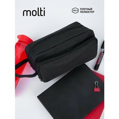 Несессер molti, 12.5х11х22.5 см, , черный..