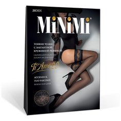Чулки MiNiMi Ti Amo, 20 den, размер M-L, nero