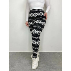 Брюки Леггинсы утепленные, лосины на меху, размер XL-XXXXXXL, серый H&C Fashion