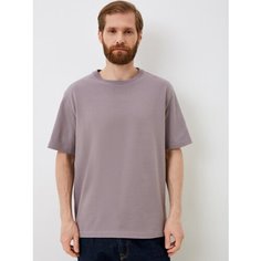 Футболка Берегите Птиц, размер M, серый, фиолетовый