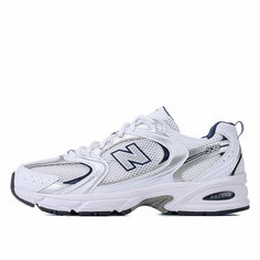 Кроссовки New Balance 530, полнота D, размер 39.5 EU/6.5 US, White with natural indigo